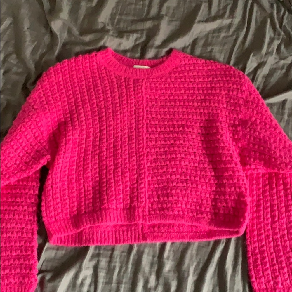Aritzia Wilfred Free cropped sweater